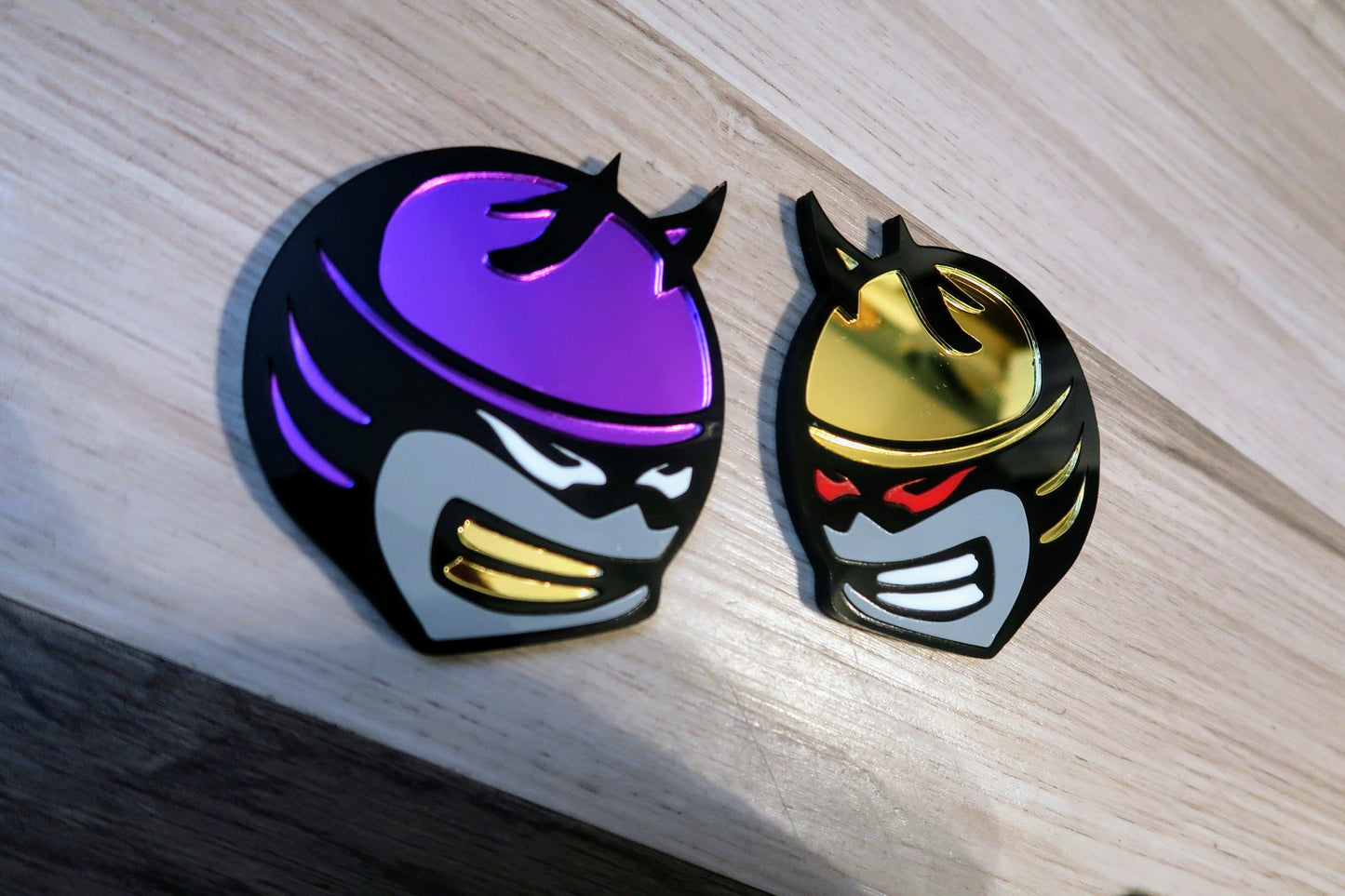 Bee fender badges. Includes 2.