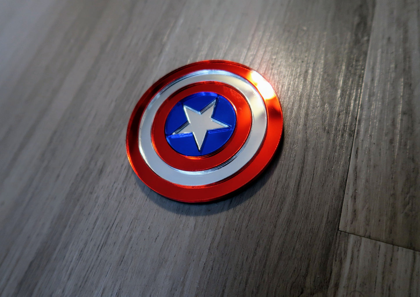 Captain's Shield Car Badge. Includes 2.