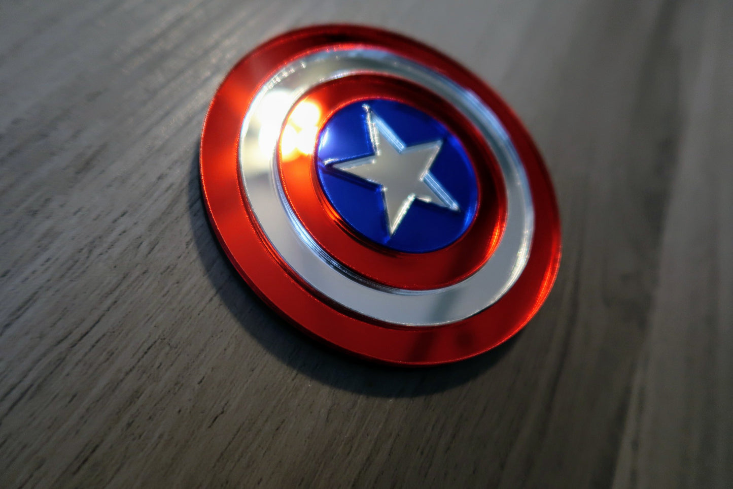 Captain's Shield Car Badge. Includes 2.
