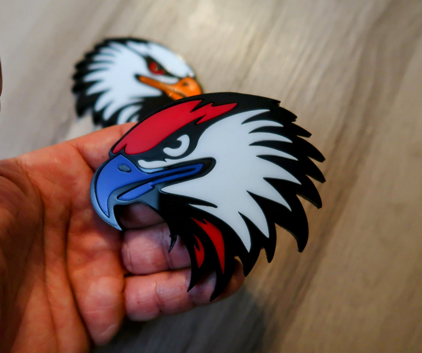 Eagle Fender Badges x2