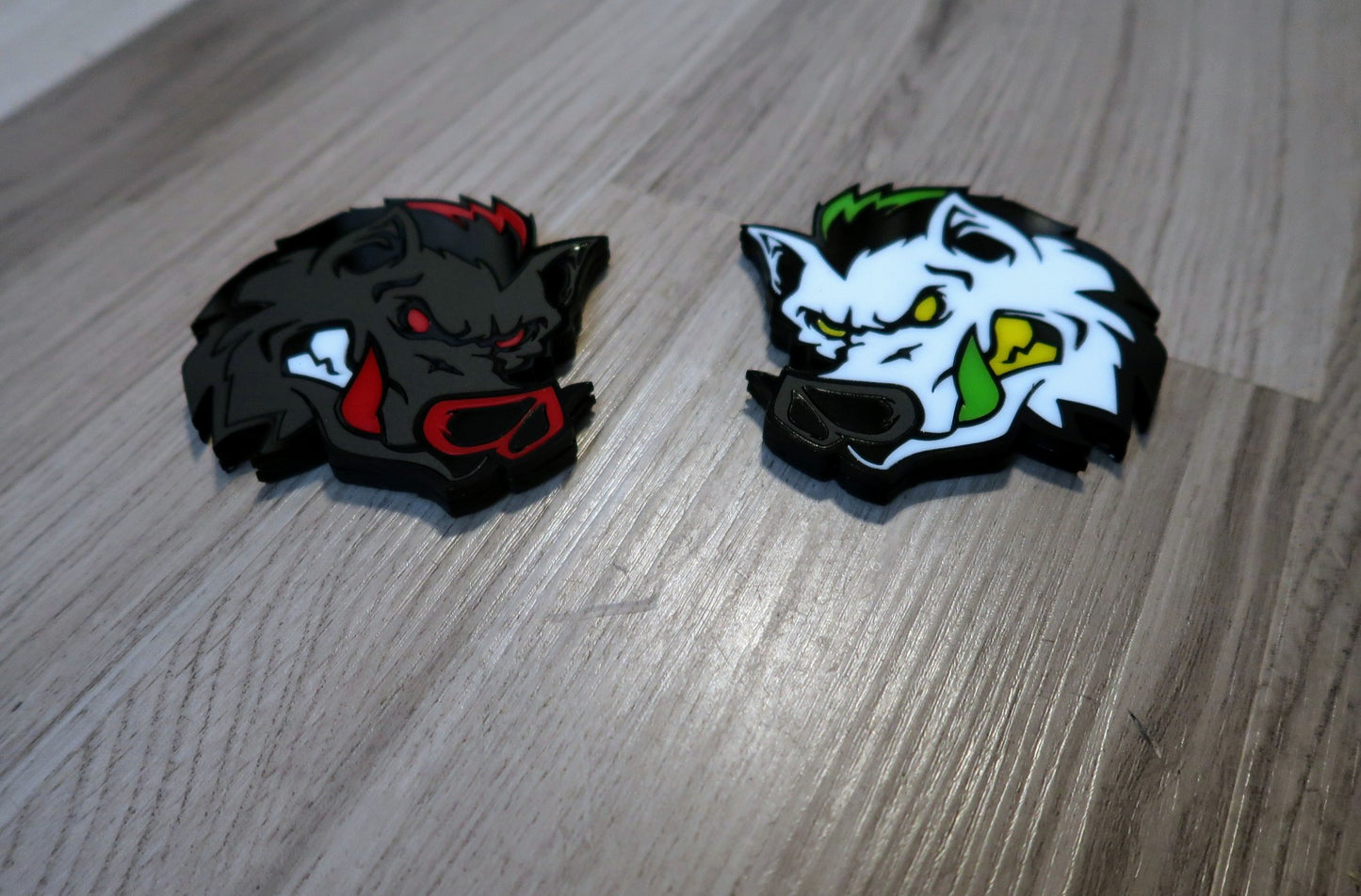 Warthog Fender Badges, Includes 2.
