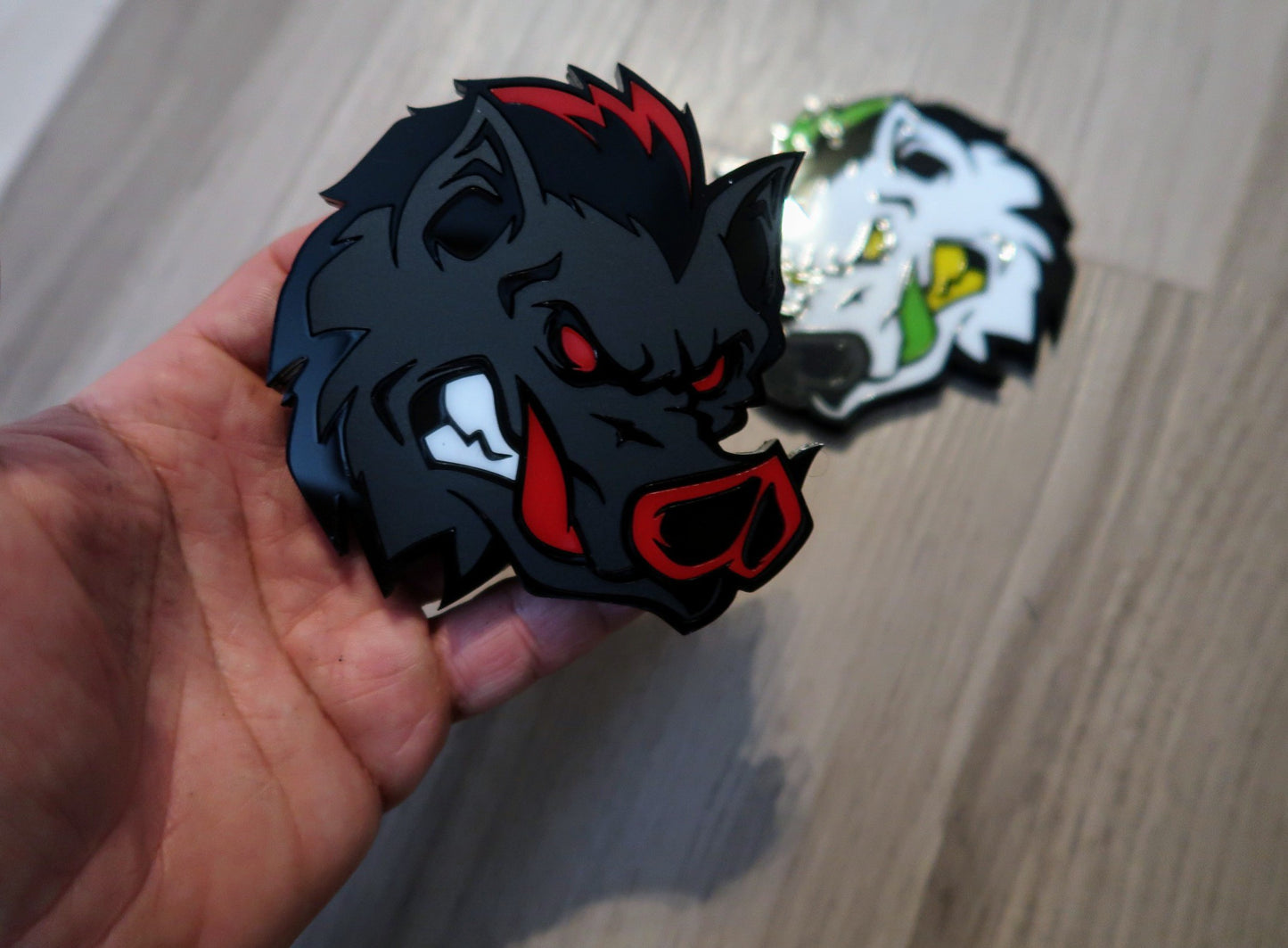 Warthog Fender Badges, Includes 2.