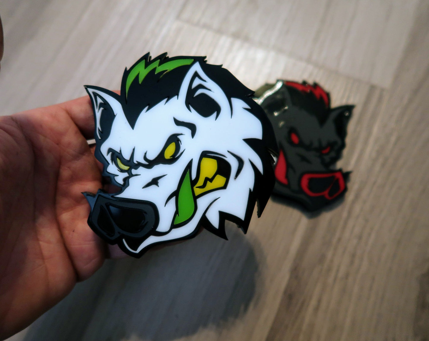 Warthog Fender Badges, Includes 2.