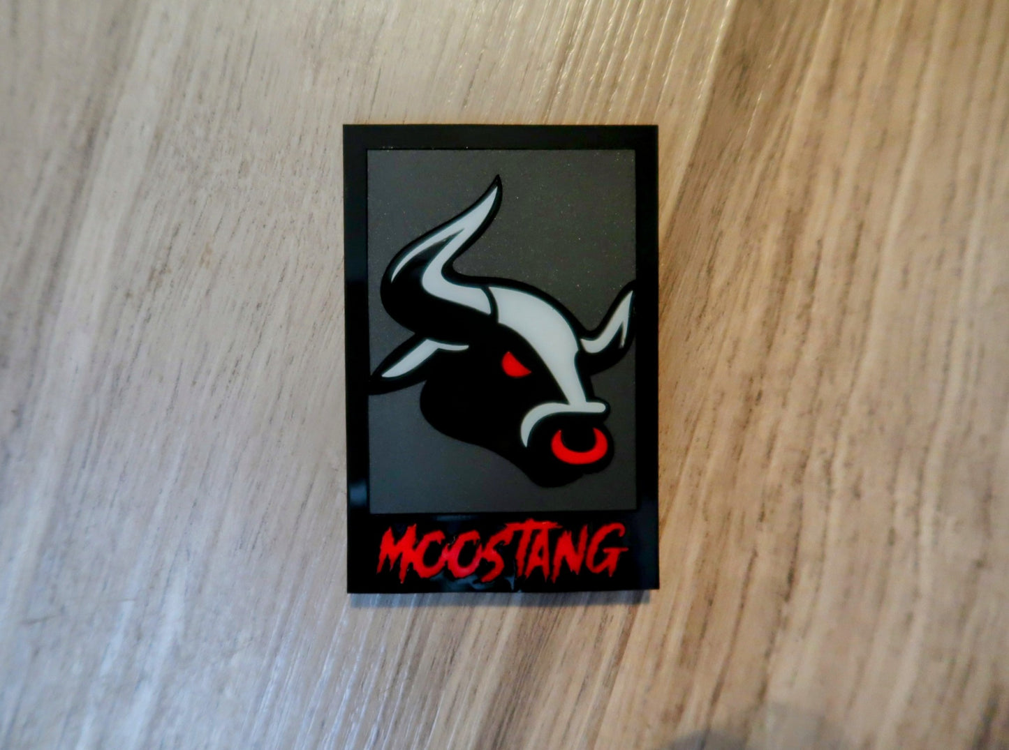 Moostang Car Badge