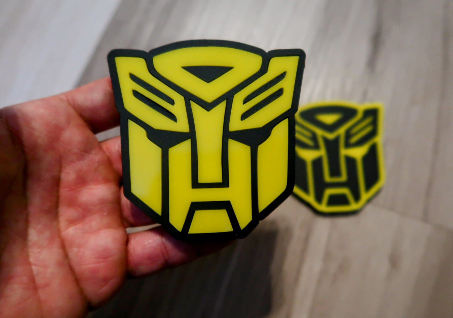 Inspired Autobot car badges, Includes 2 badges.
