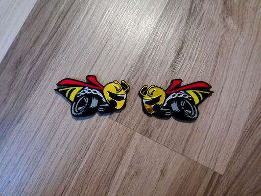 Superbee racing car badges. Includes 2.