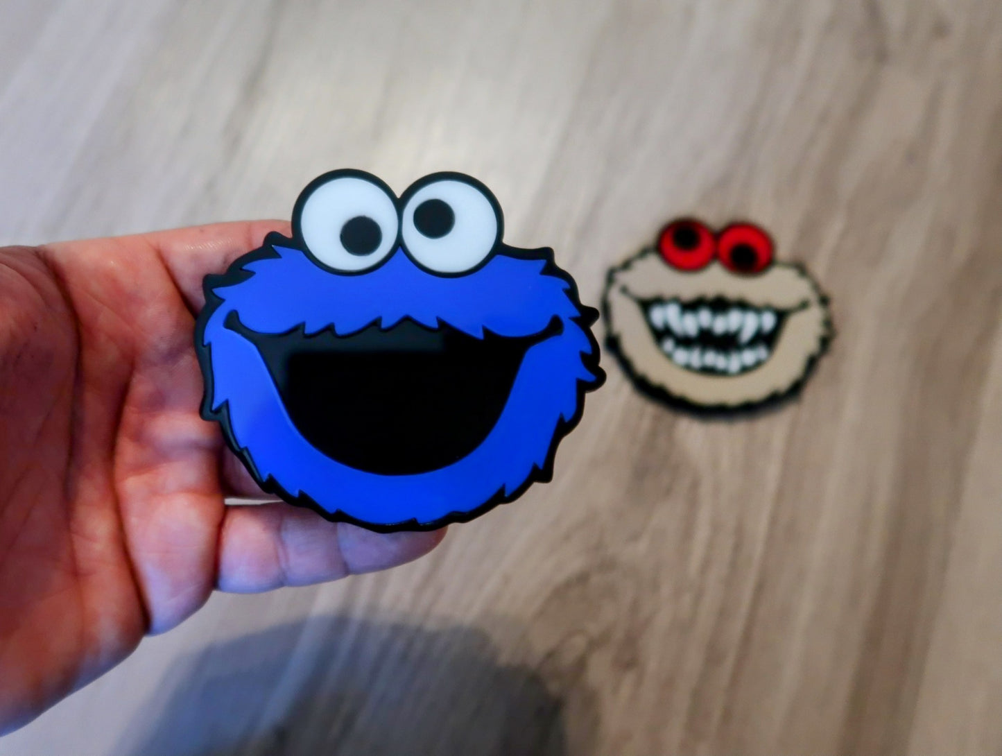Cookie and Cocaine Monster Badges, Includes 2.