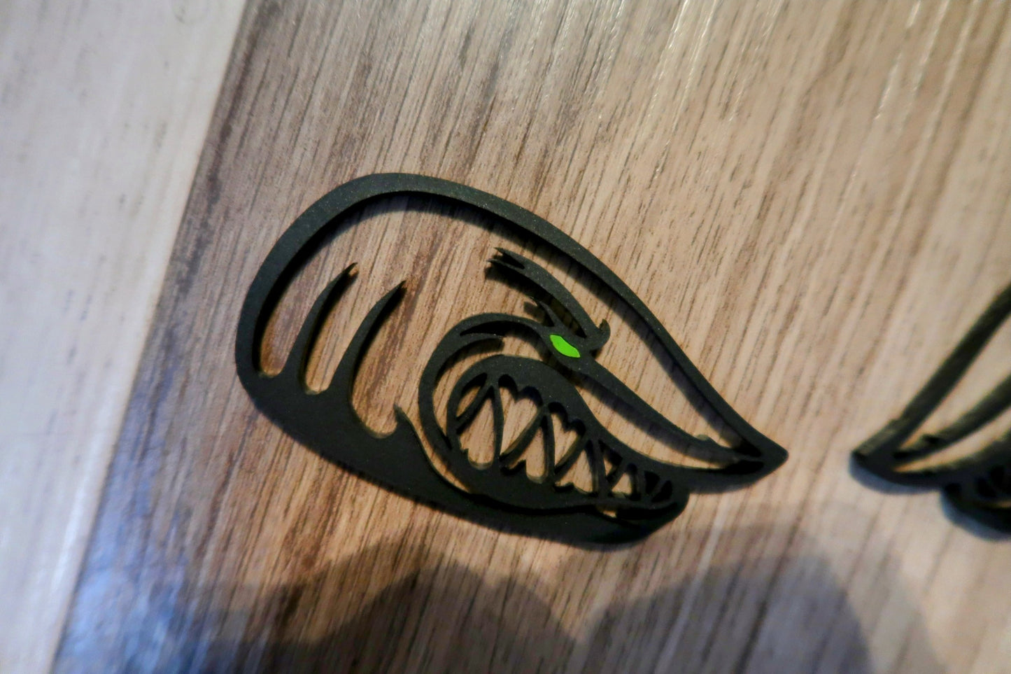 Great white fender badges. Includes 2.