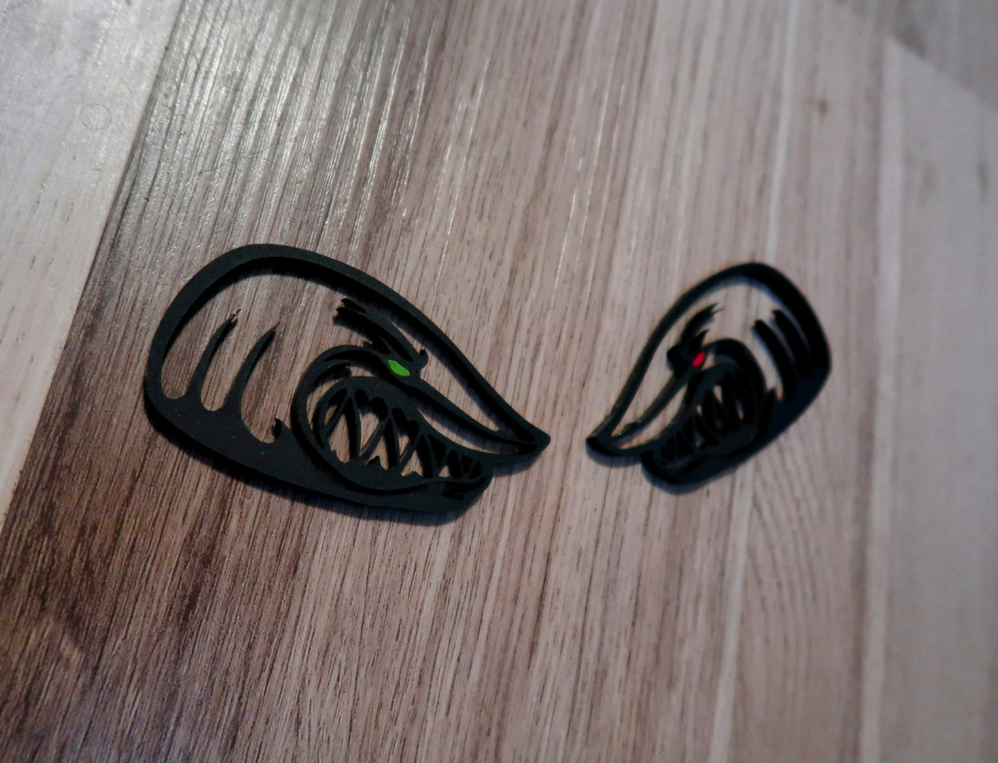 Great white fender badges. Includes 2.