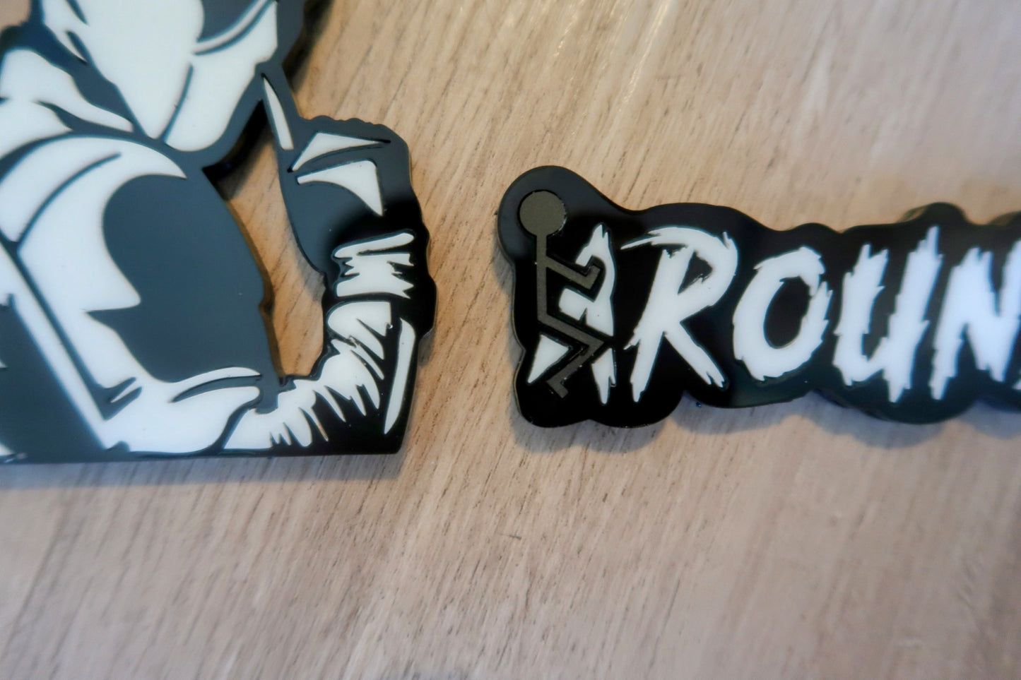 F Around and find out/DP combo badge