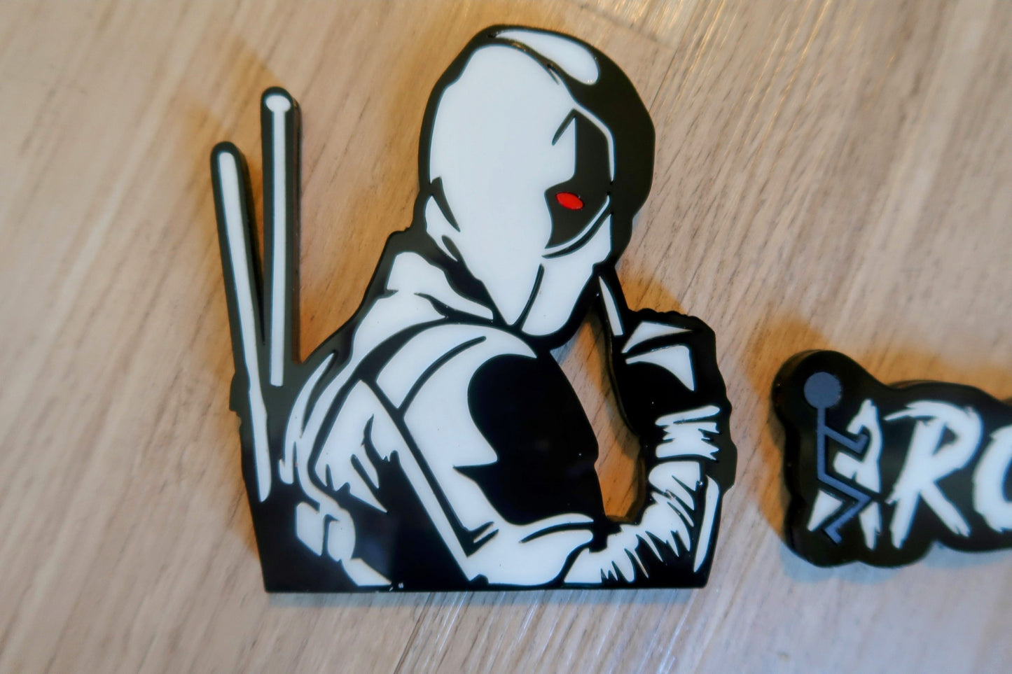 F Around and find out/DP combo badge