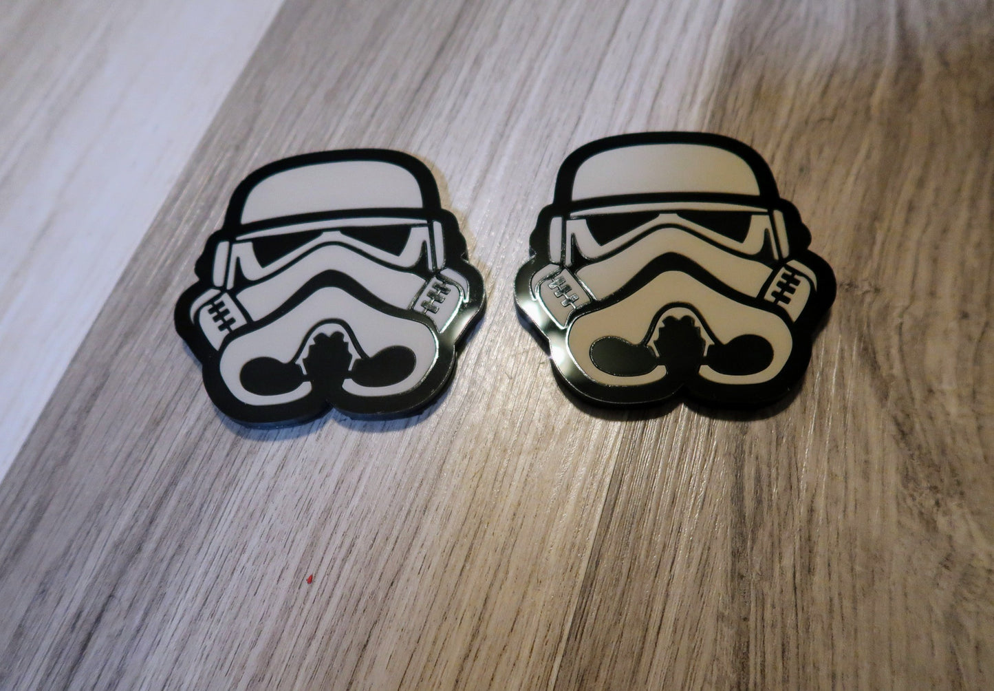 Trooper car badge. Includes 2.