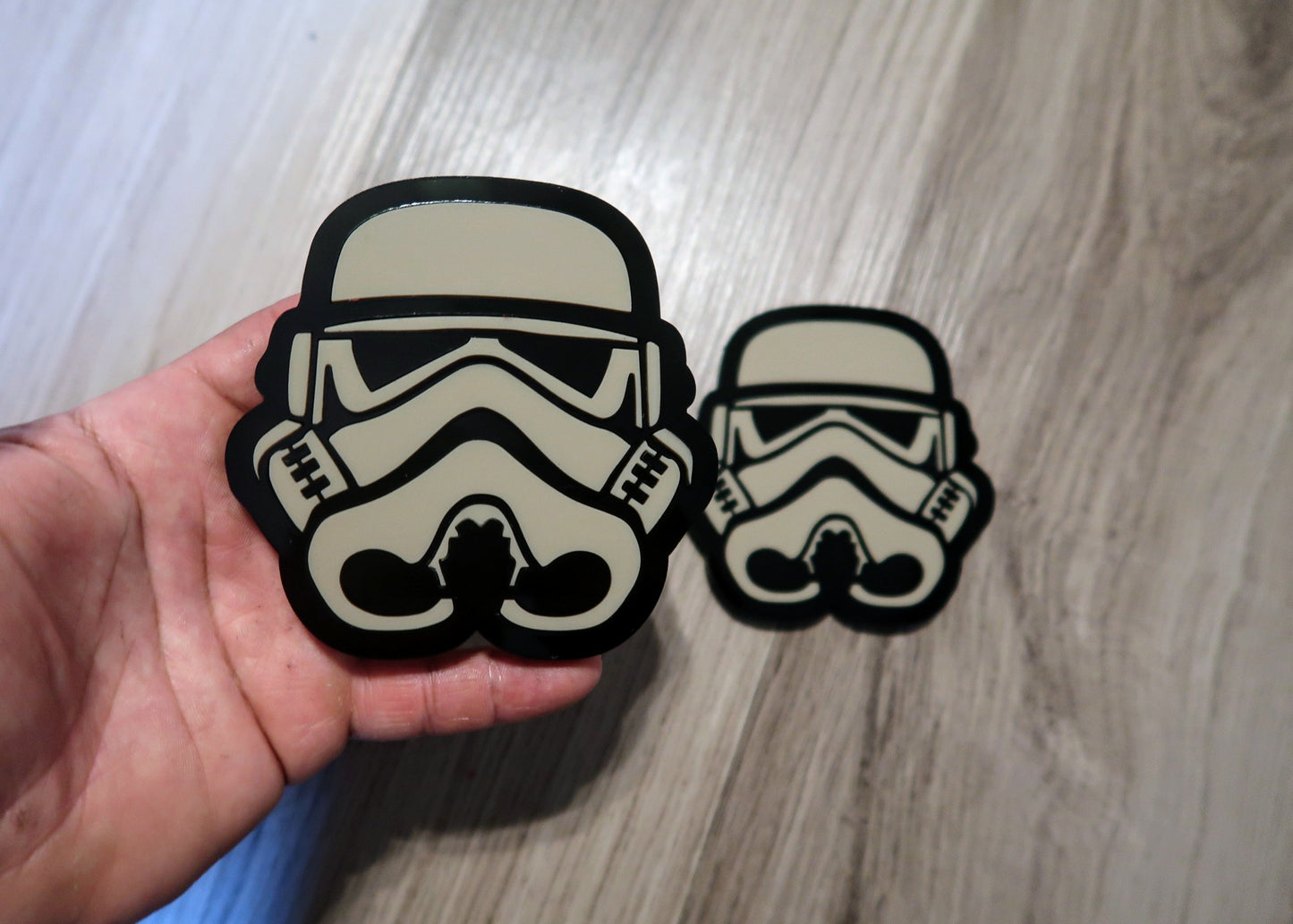 Trooper car badge. Includes 2.