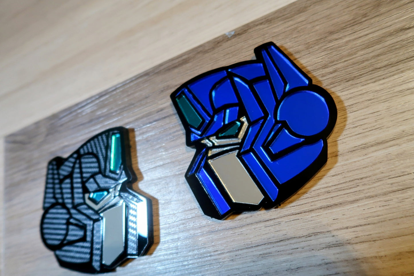 Optimus Fender Badges, Includes 2