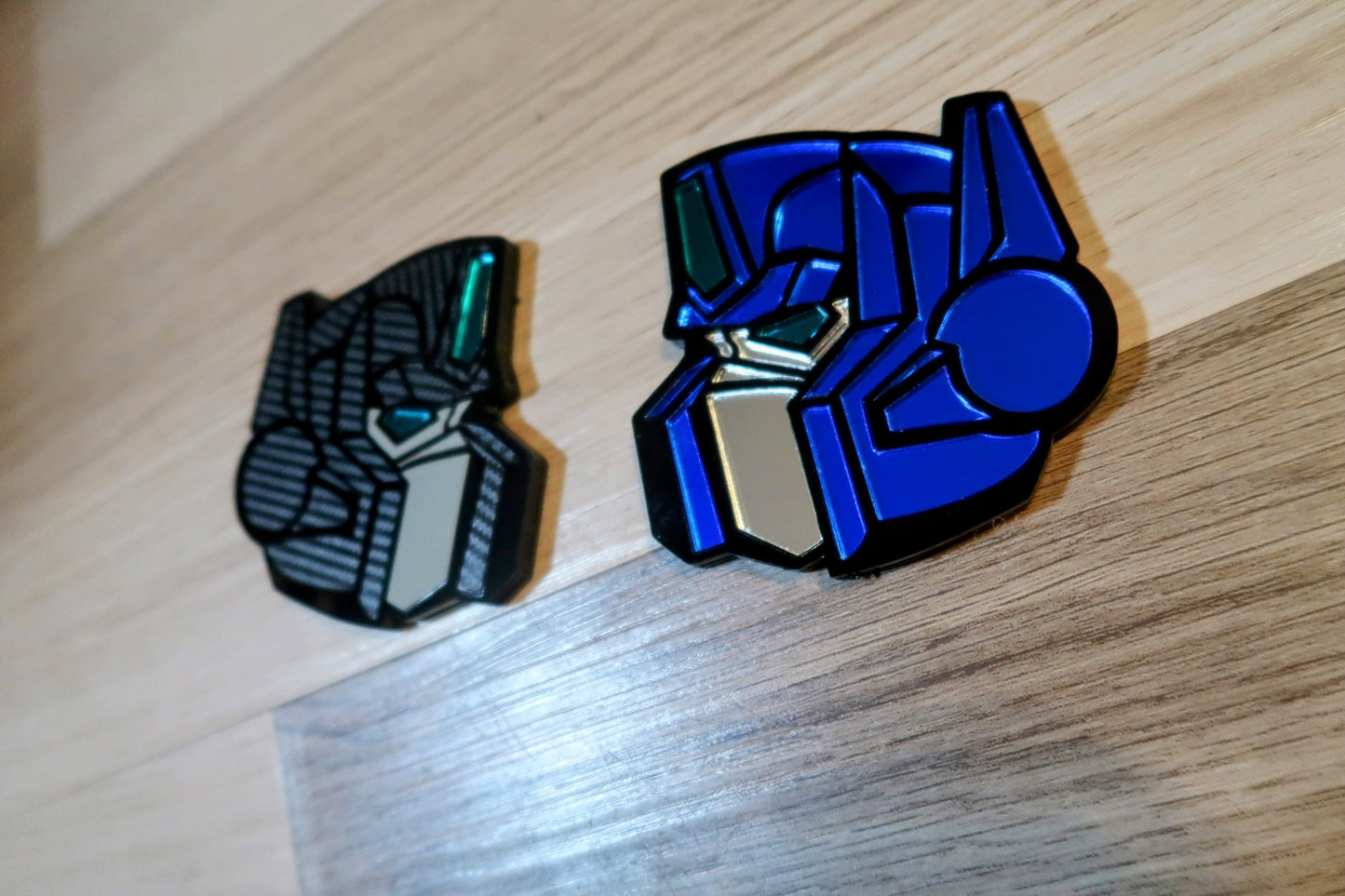 Optimus Fender Badges, Includes 2