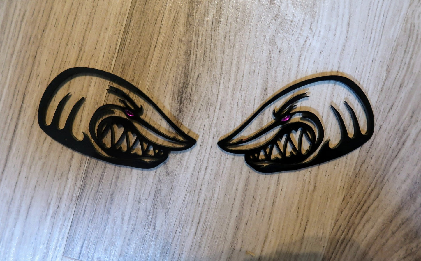 Great white fender badges. Includes 2.