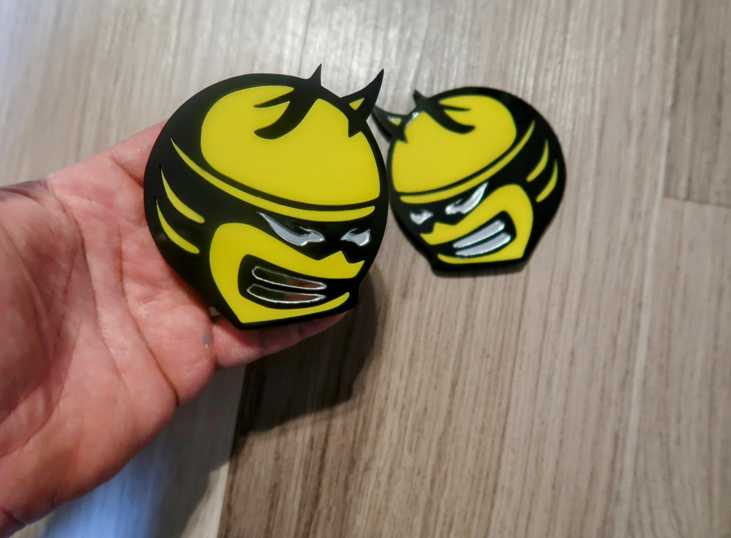 Bee fender badges. Includes 2.