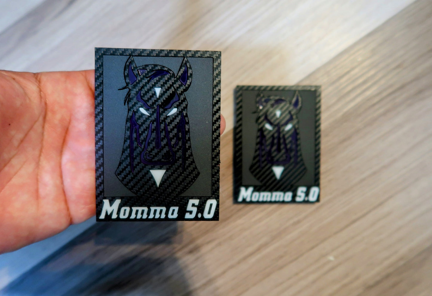 Dark Stallion Car Badge. Includes 2.