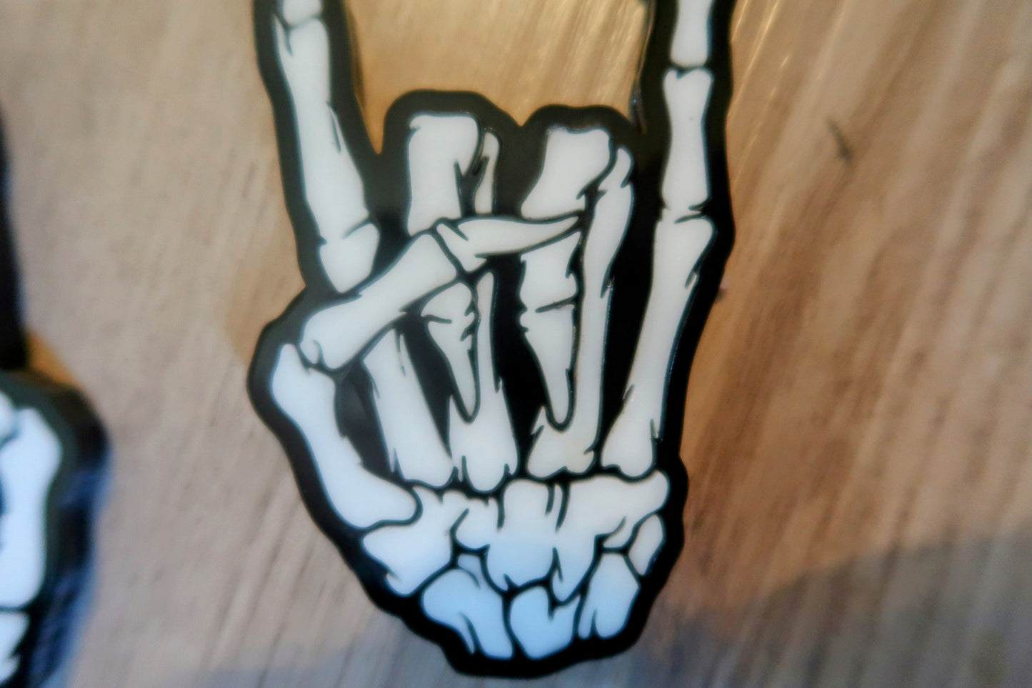 Rockstar Skeleton Badges. Includes 2.