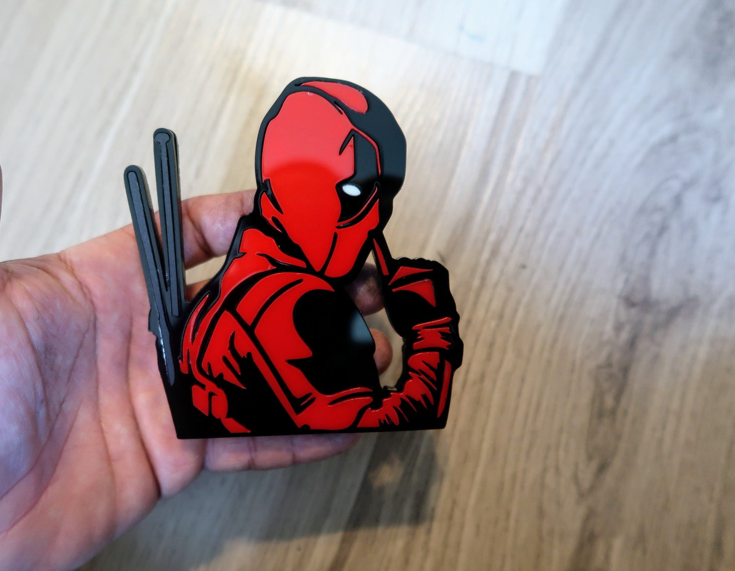 Inspired Deadpool Badges. Includes 2 badges