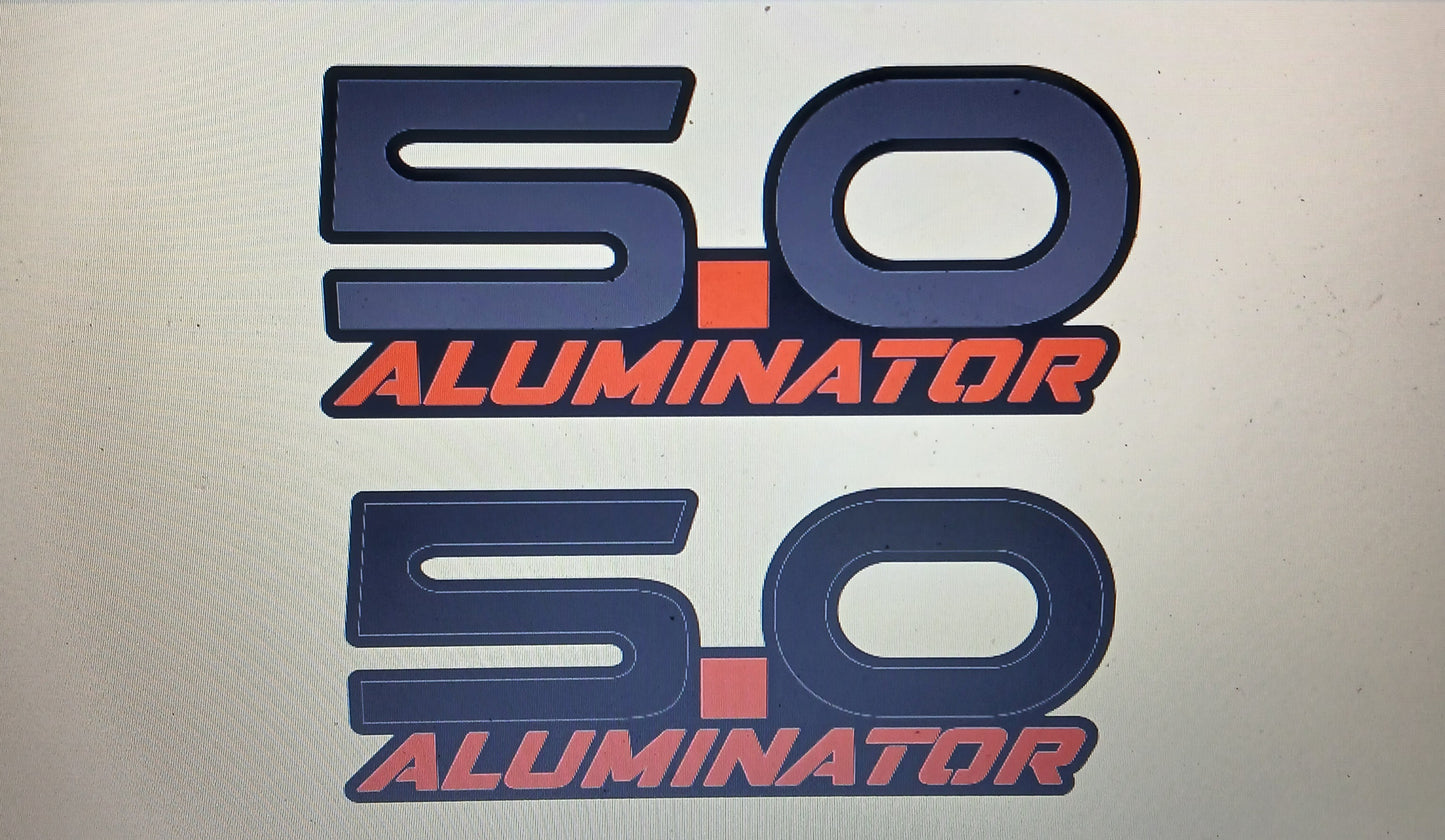 5.0 Custom text badges. Includes 2.