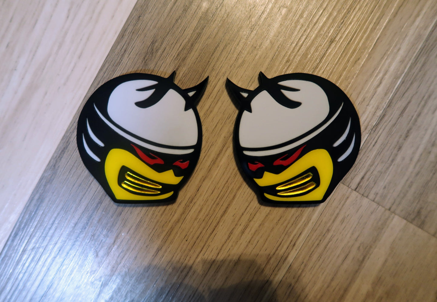Bee fender badges. Includes 2.