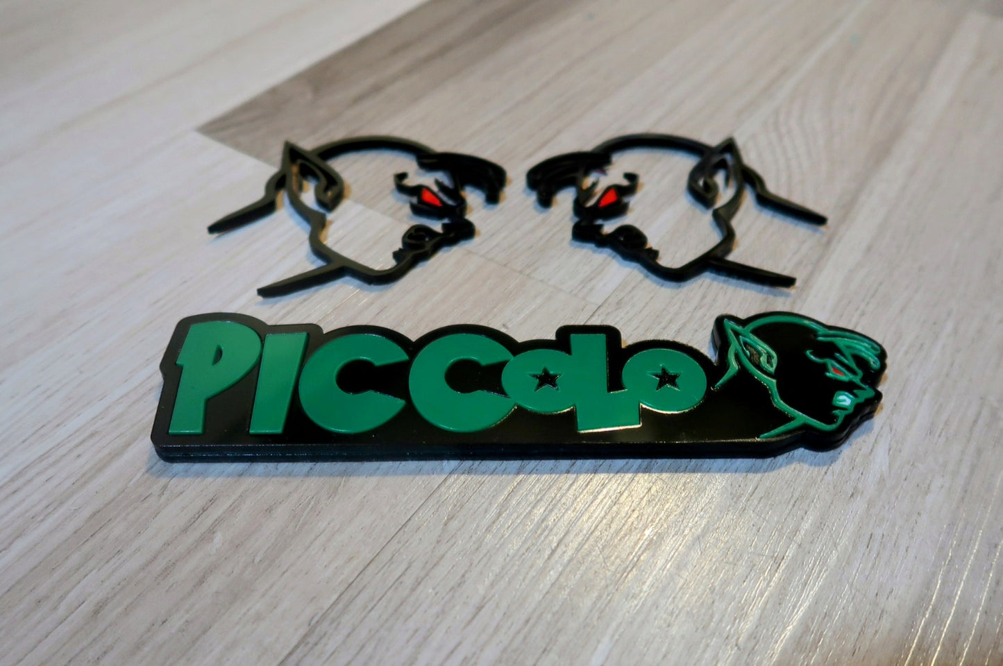 Piccolo Badge set. Includes 3 badges.