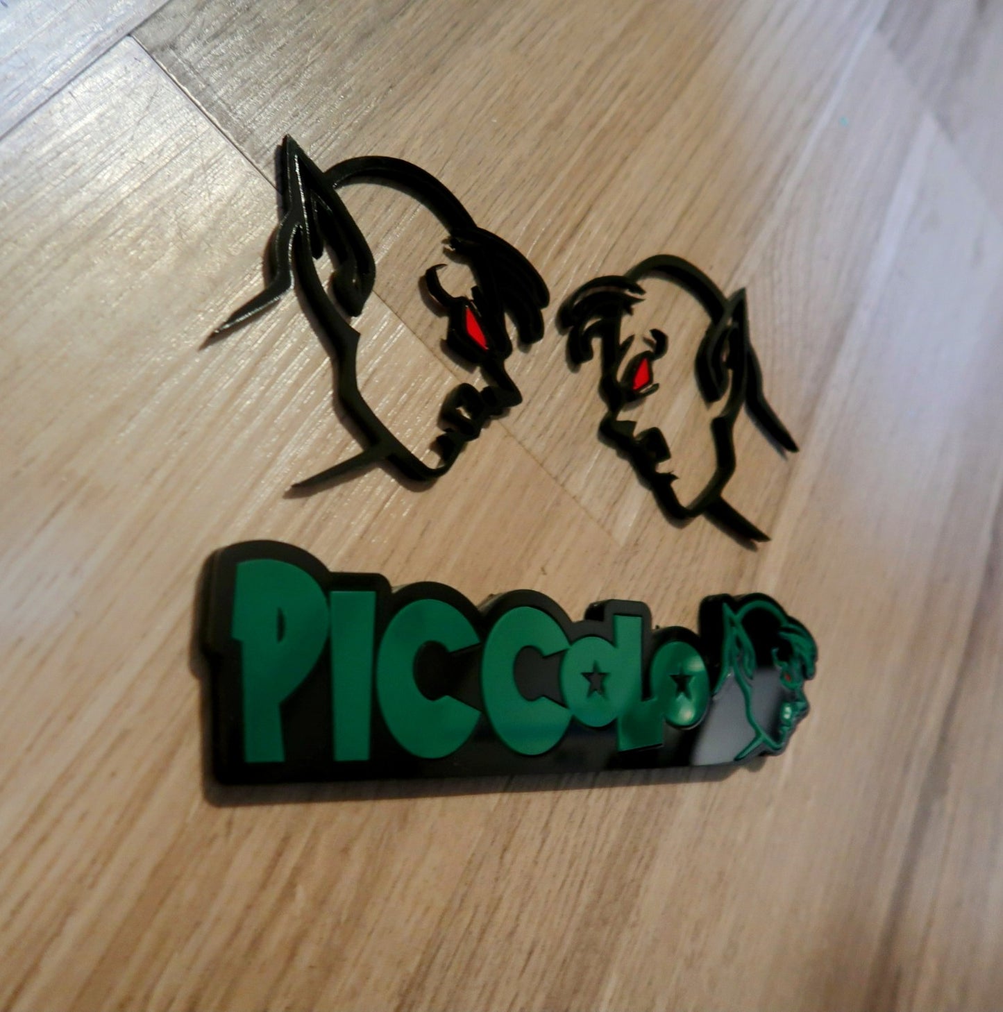 Piccolo Badge set. Includes 3 badges.