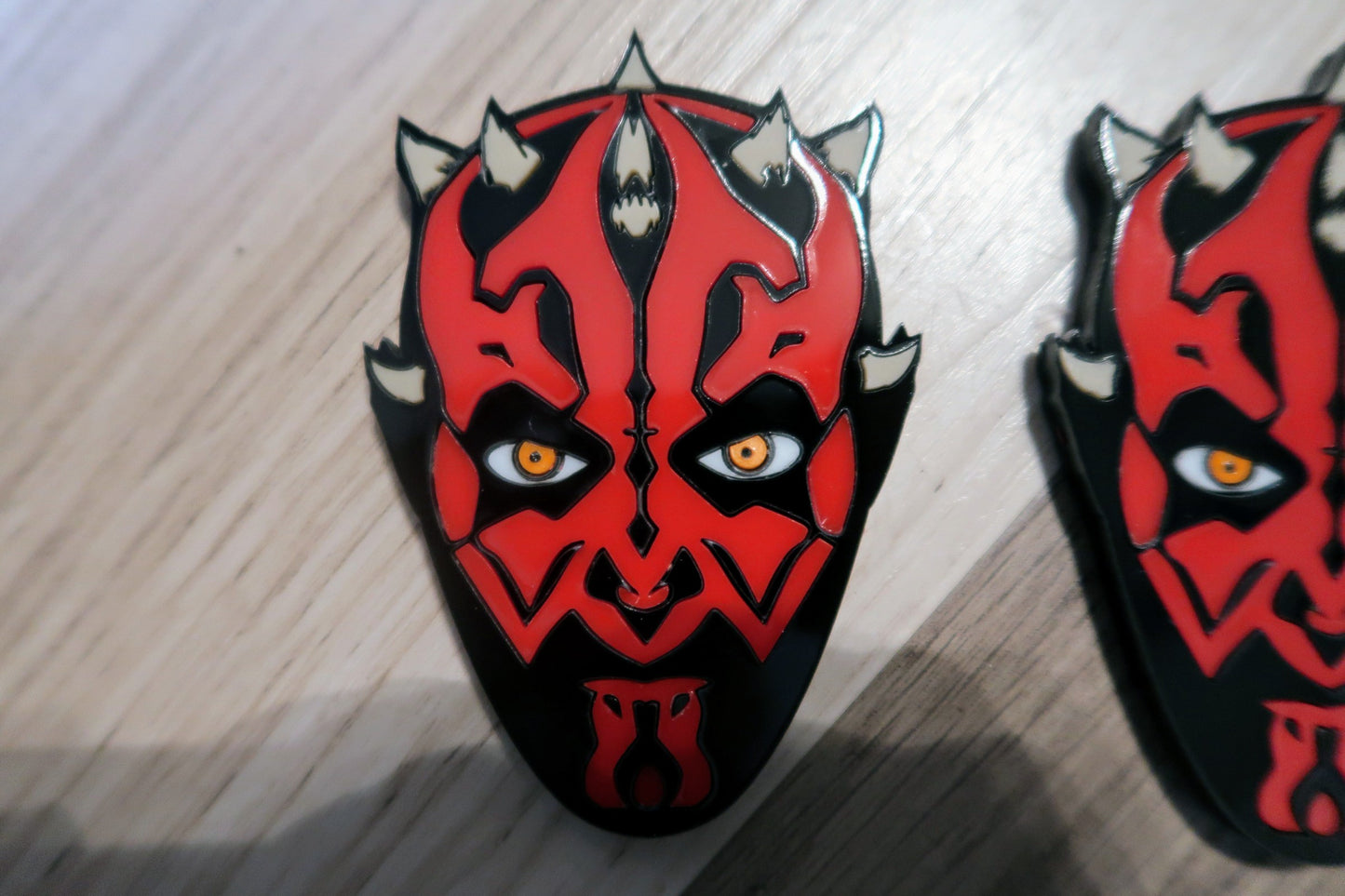 Darth Fender badges. Includes 2.