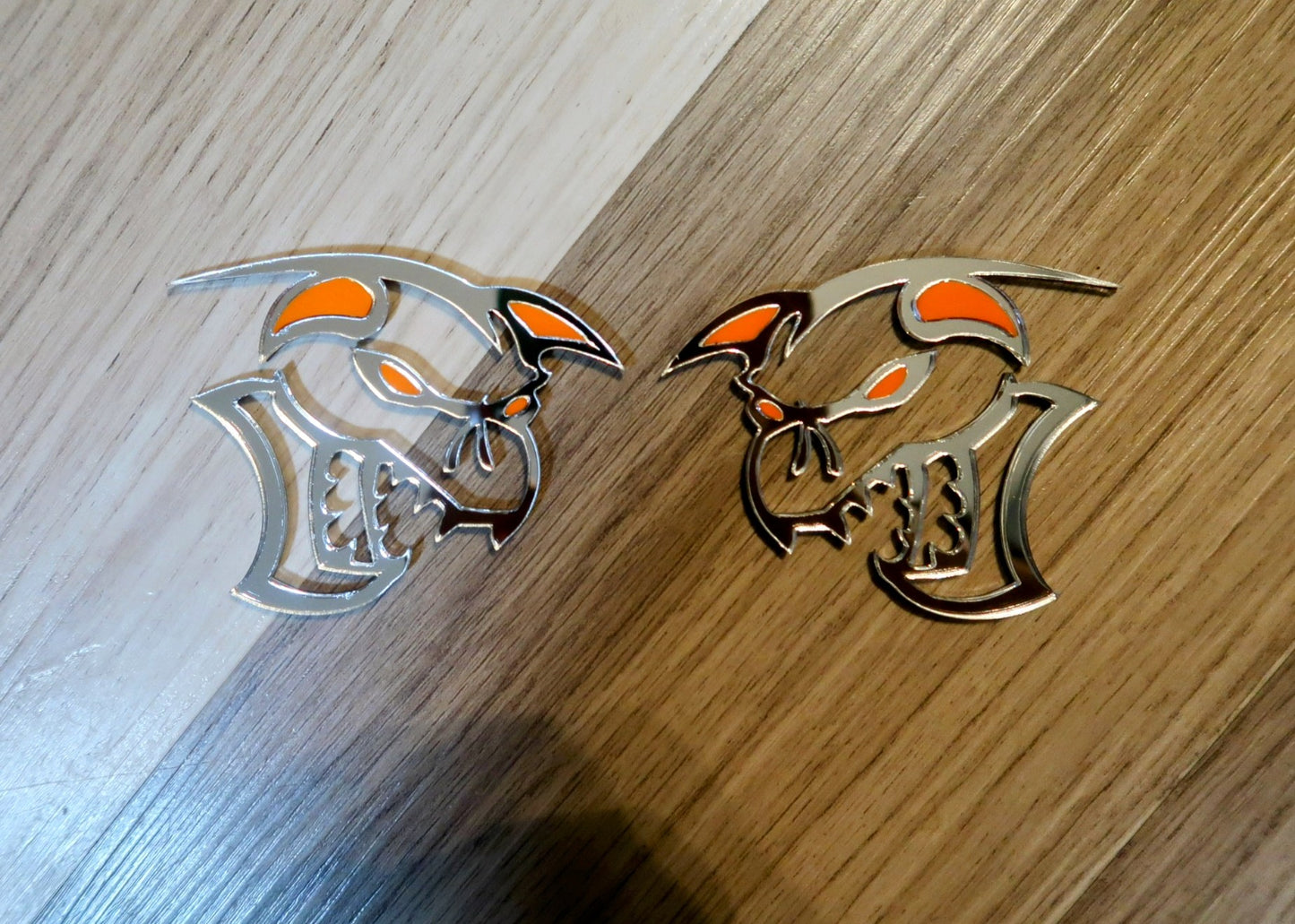 Customize-able Ghoul fender badges.