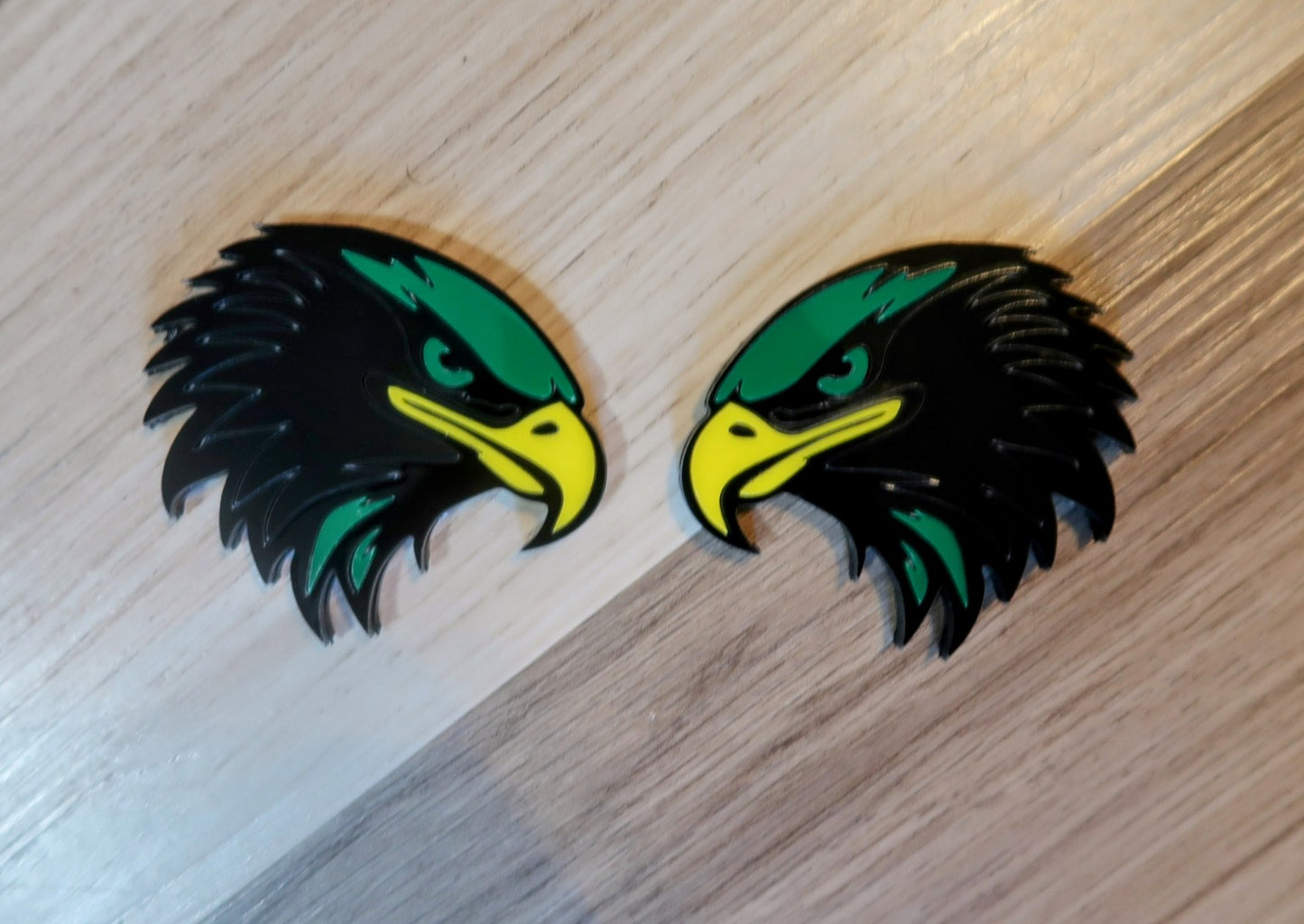 Eagle Fender Badges x2