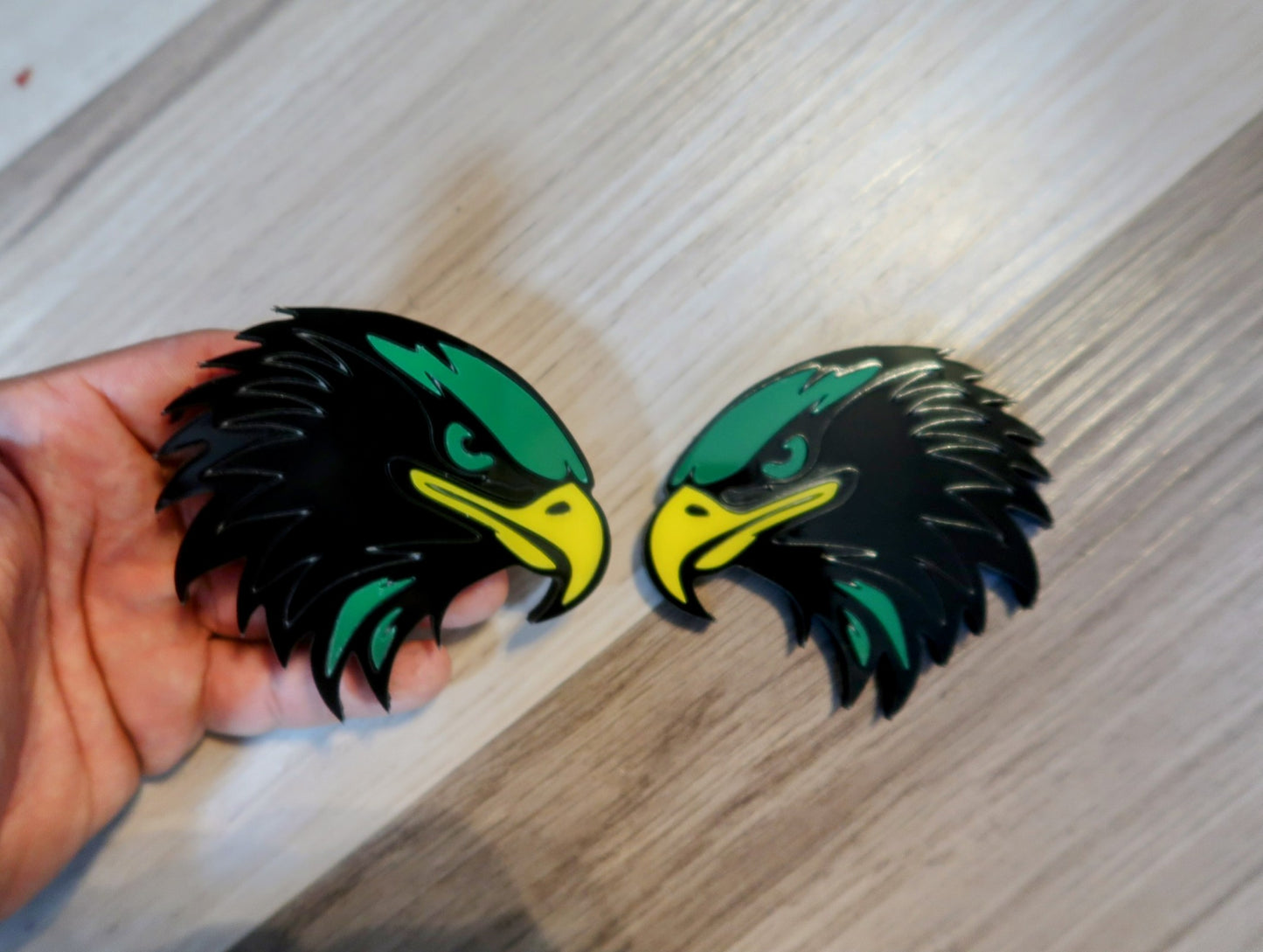 Eagle Fender Badges x2