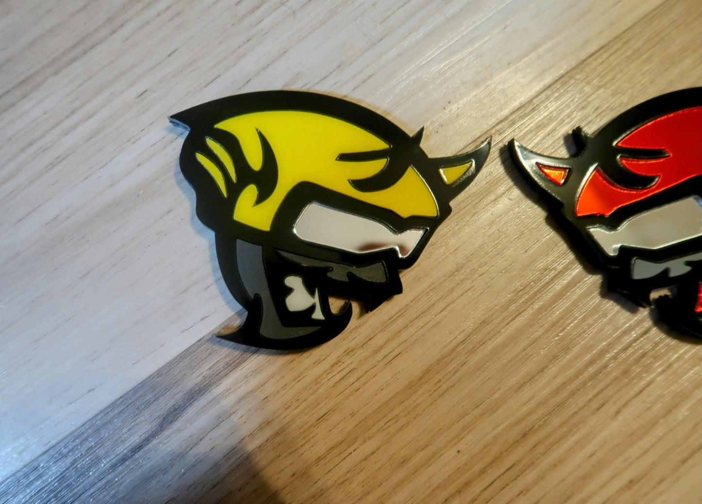 Racing Vampire badges. Includes 2.