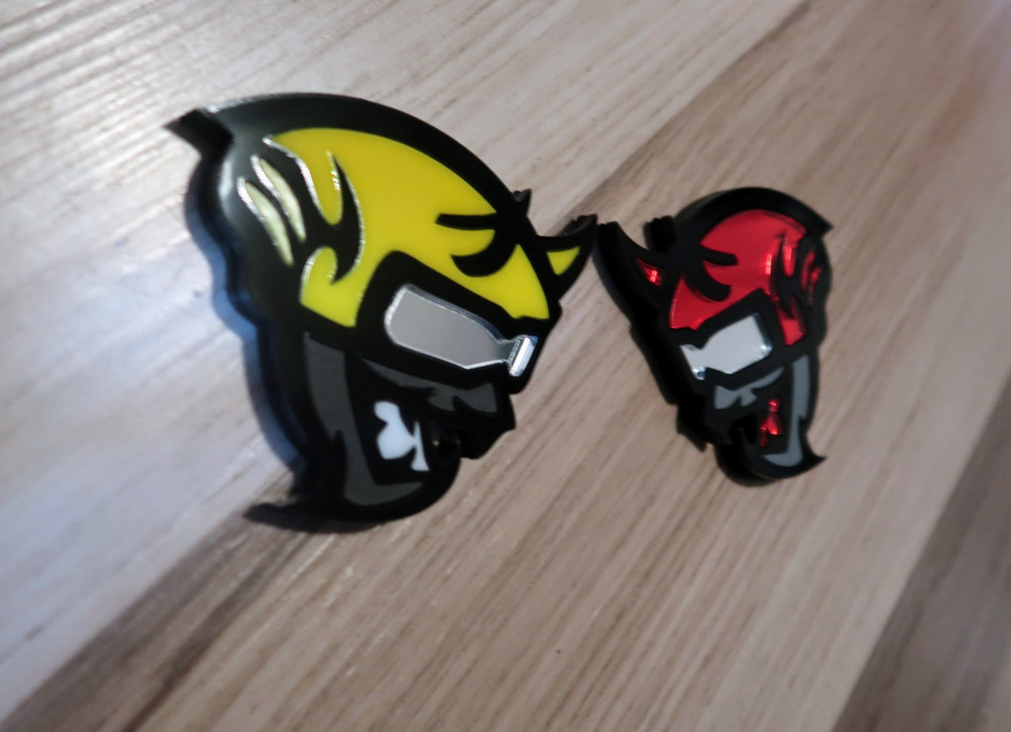Racing Vampire badges. Includes 2.