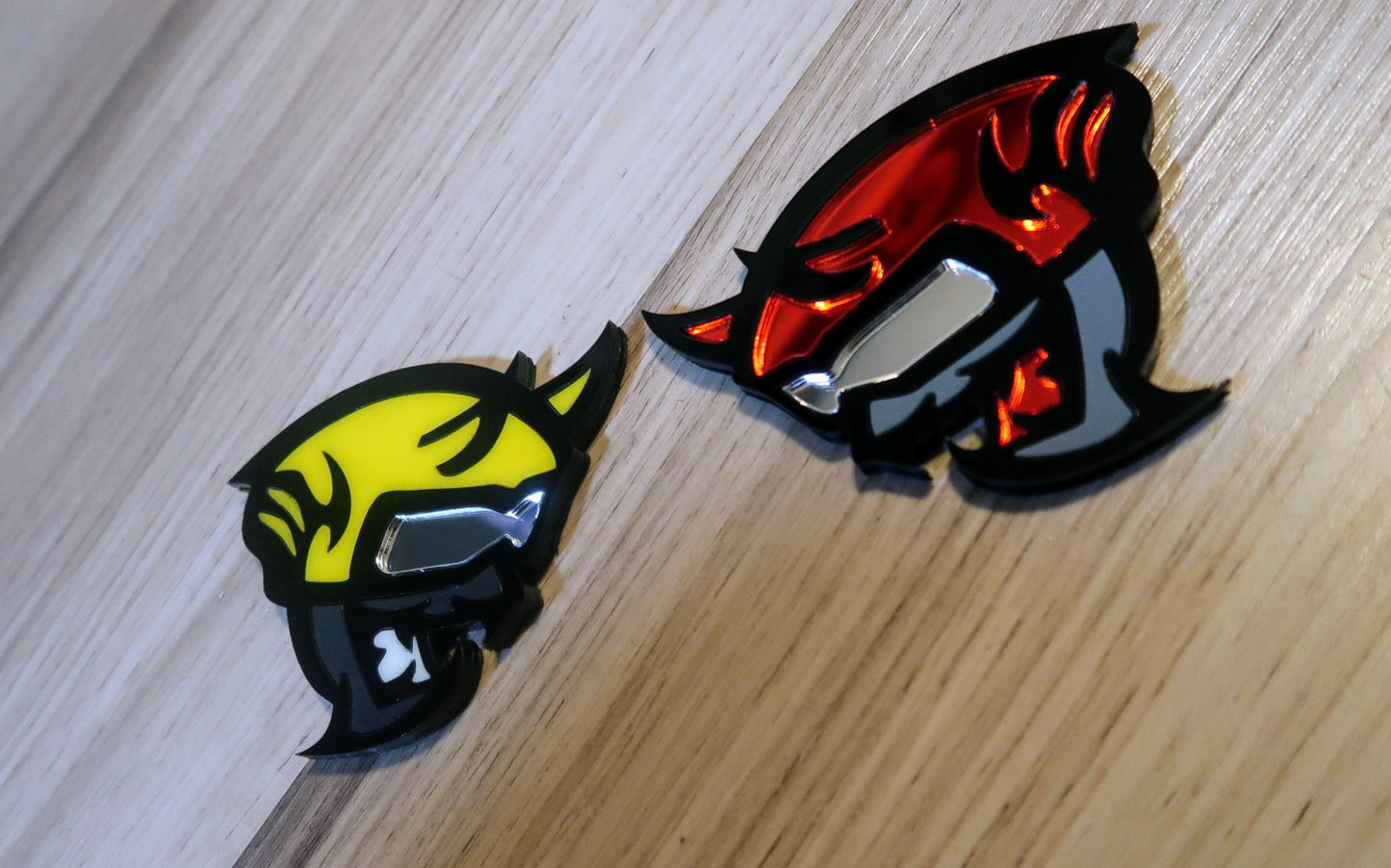Racing Vampire badges. Includes 2.