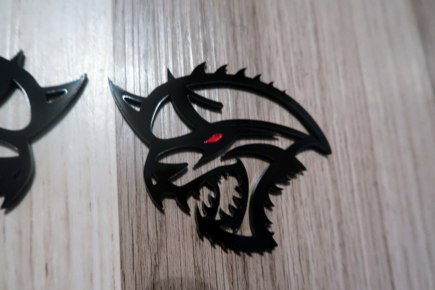 Cat from the Abyss badges. Includes 2.