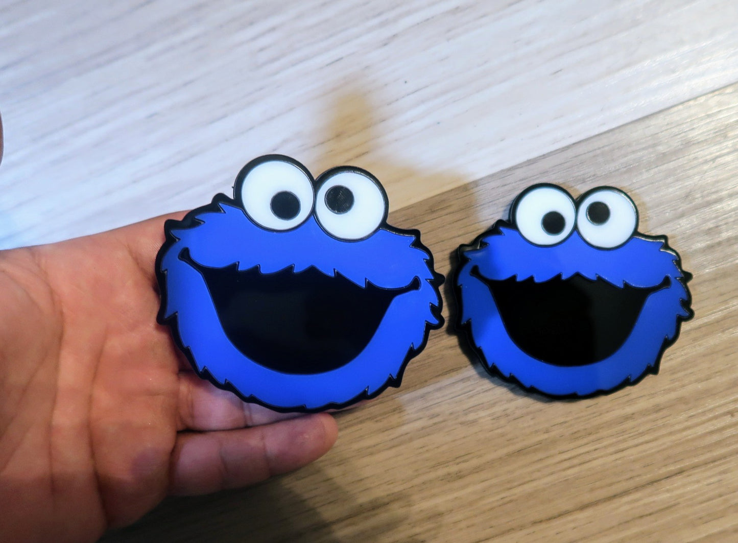 Cookie and Cocaine Monster Badges, Includes 2.