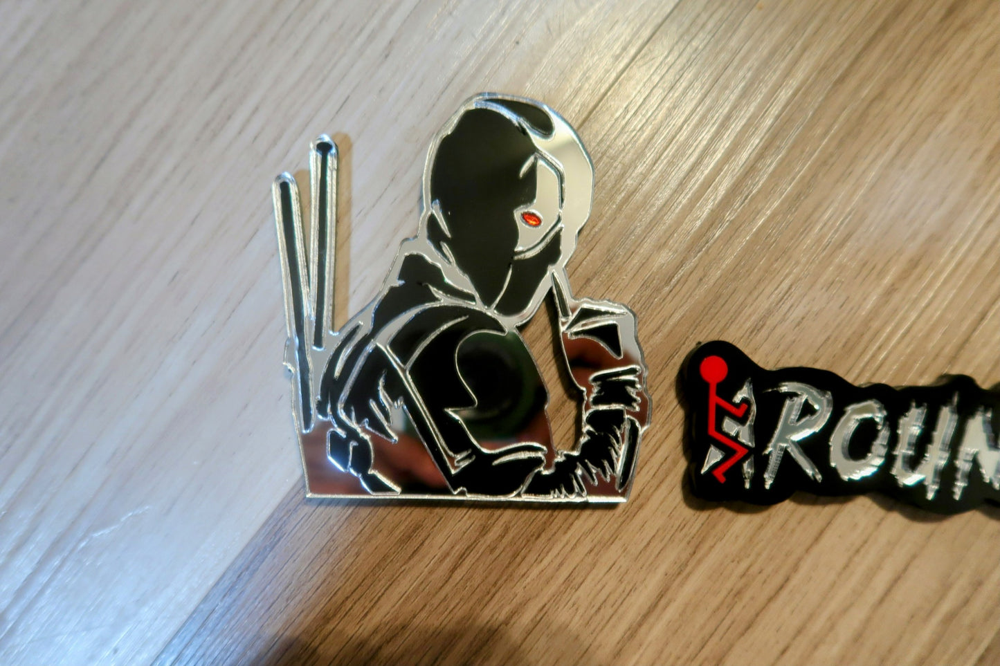 F Around and find out/DP combo badge