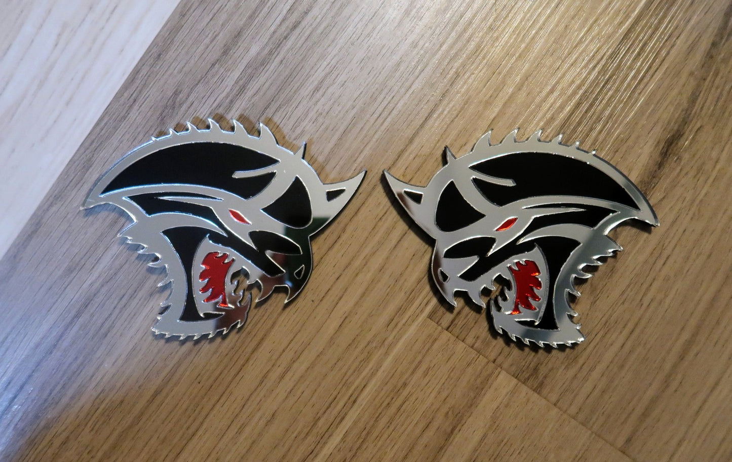 Cat from the Abyss badges. Includes 2.