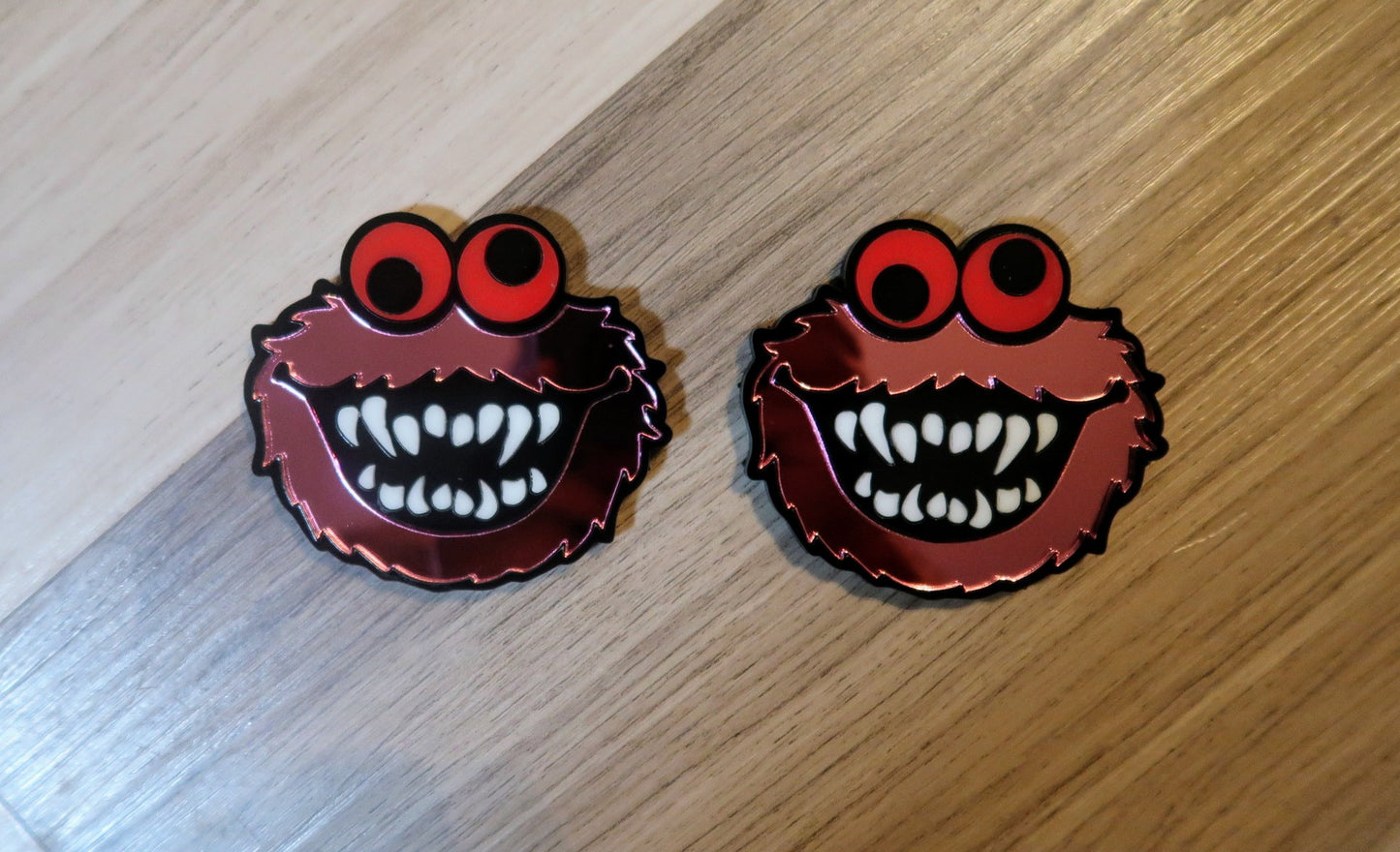 Cookie and Cocaine Monster Badges, Includes 2.