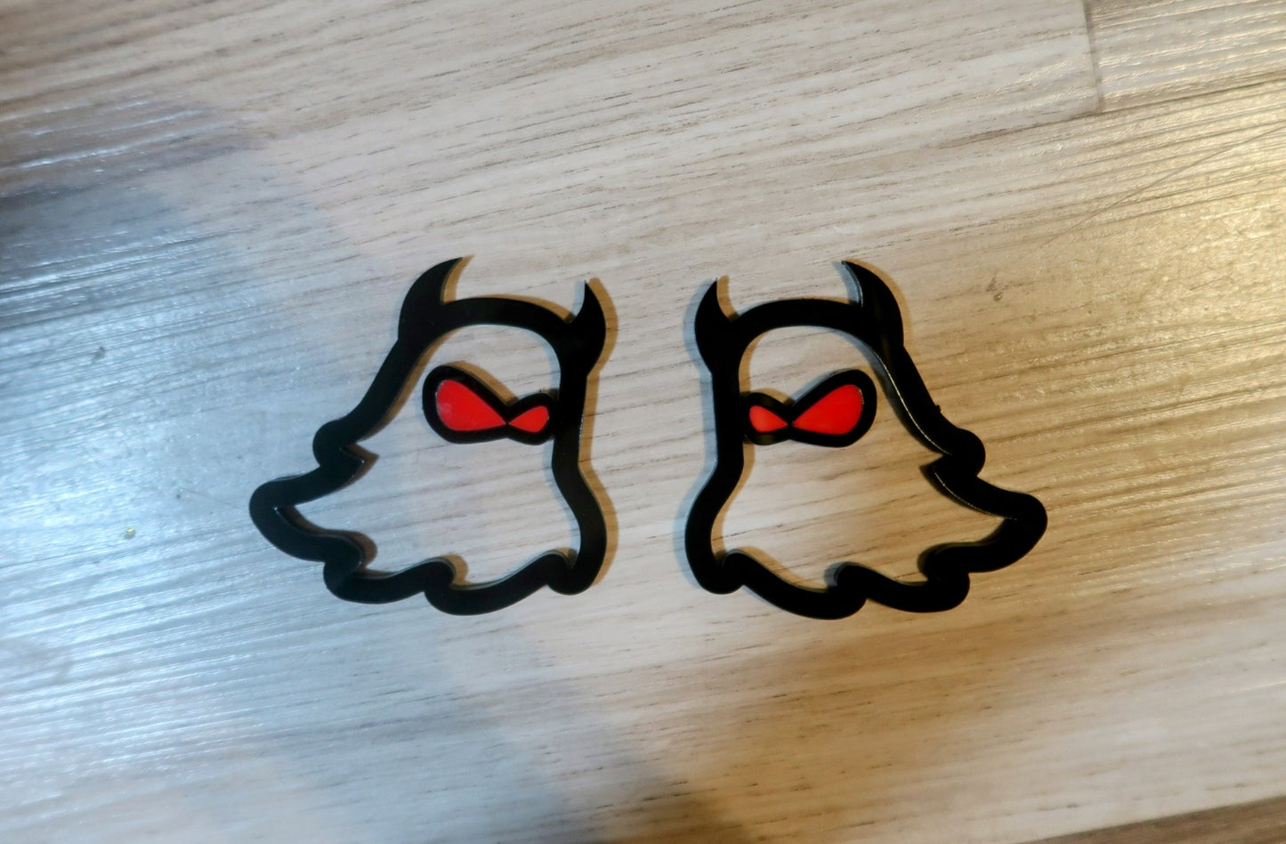 Ghost badges type 1. Includes 2.
