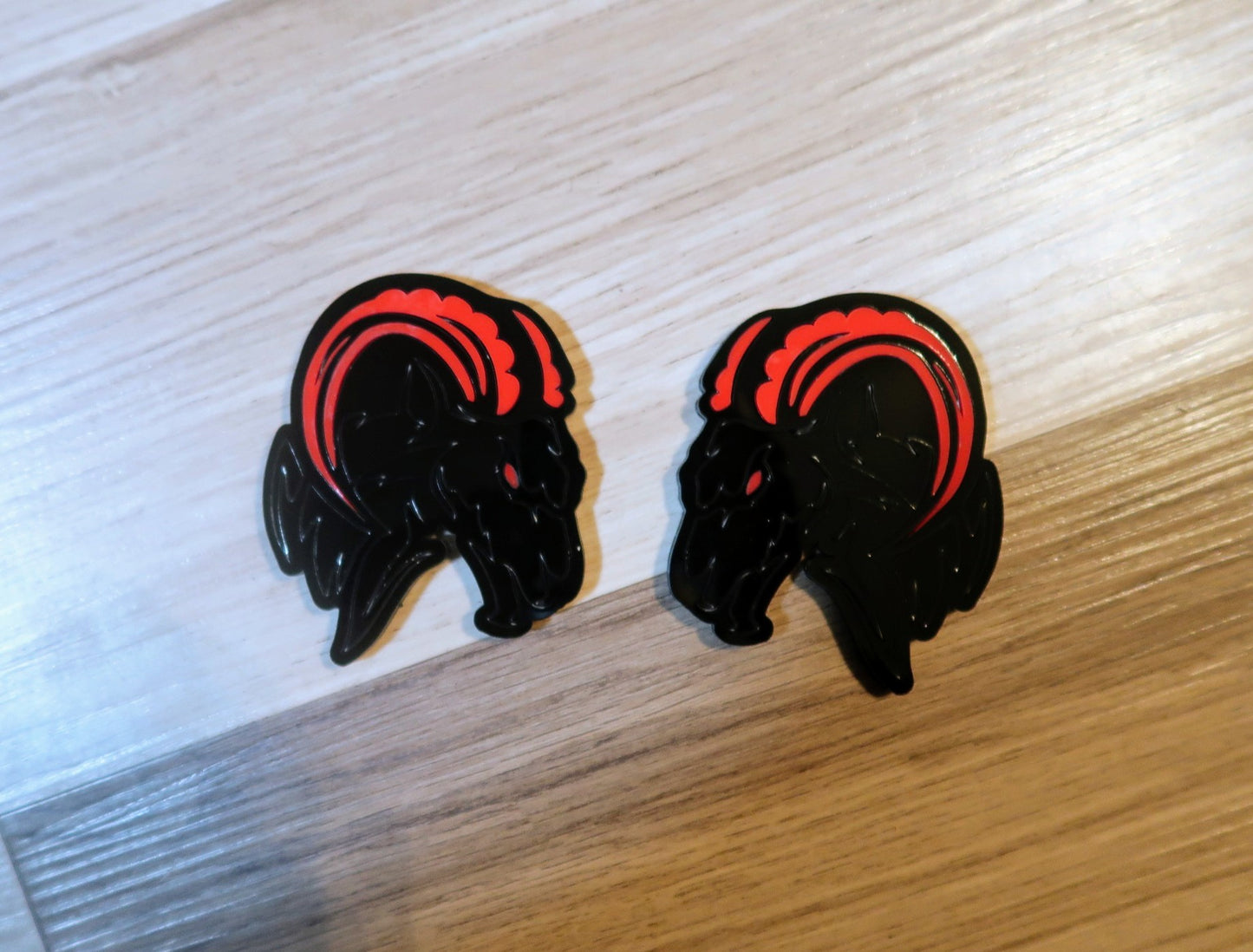 Agressive Ram Fender badges. Includes 2.