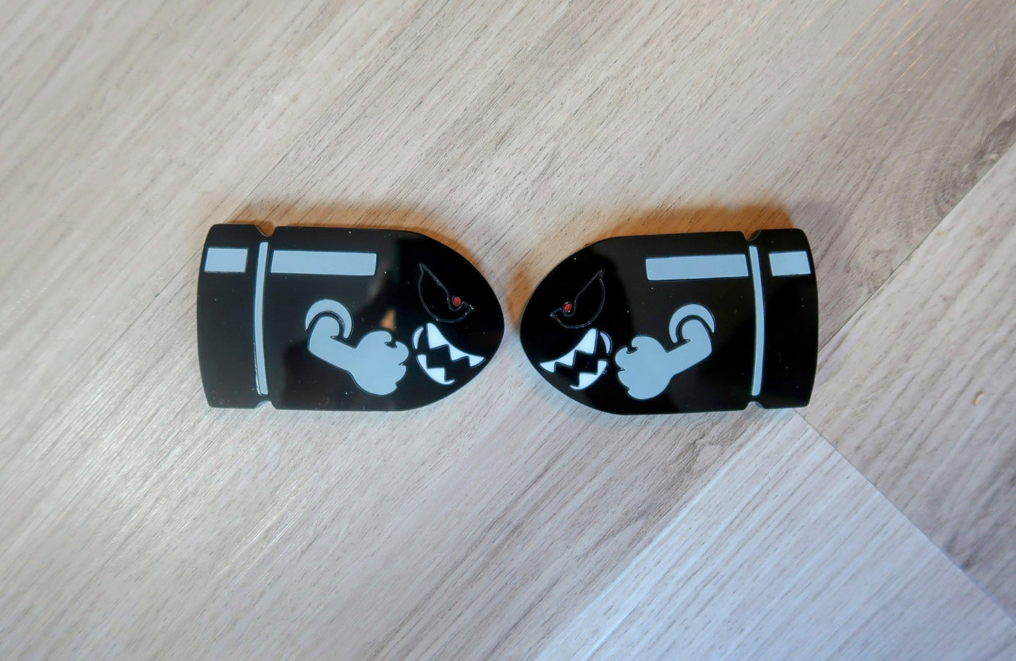 Bullet Bill car badge, Includes 2.