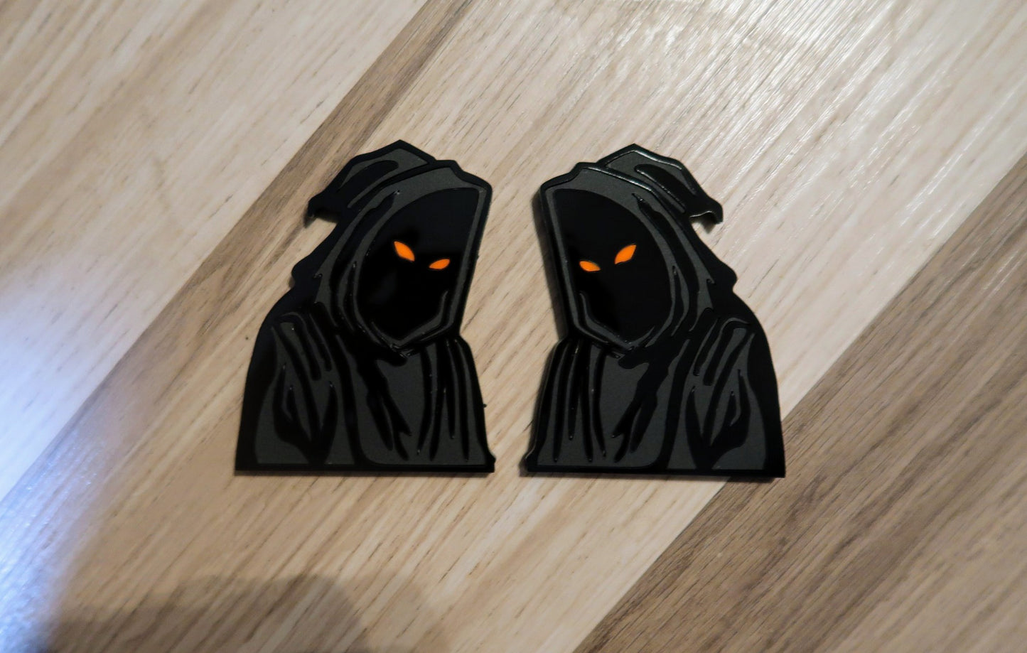 Grim Reaper car badge, includes 2