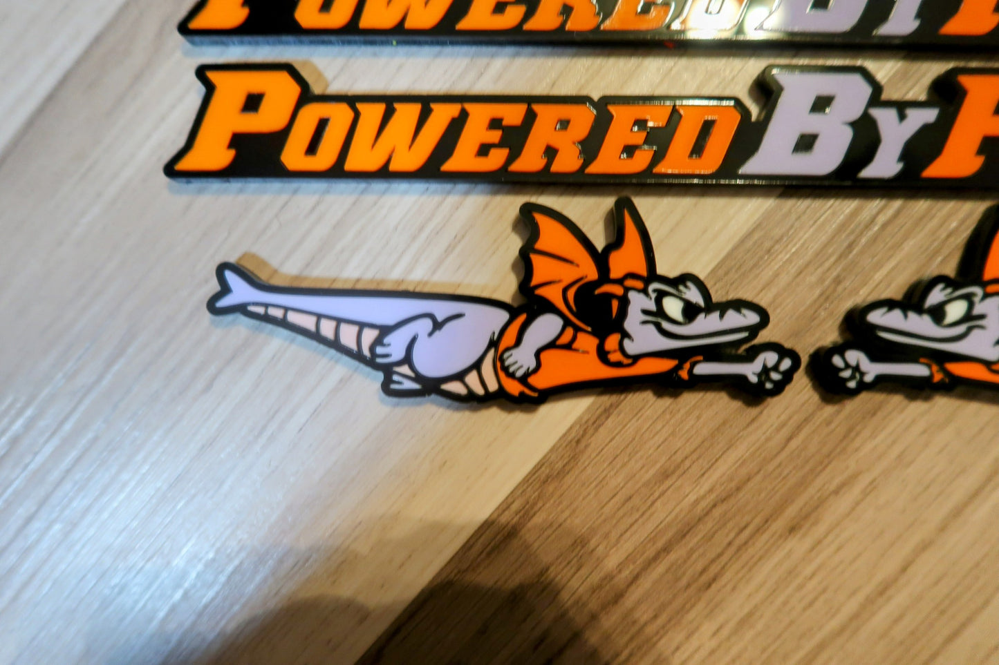 Powered By Figment set. Includes 4.