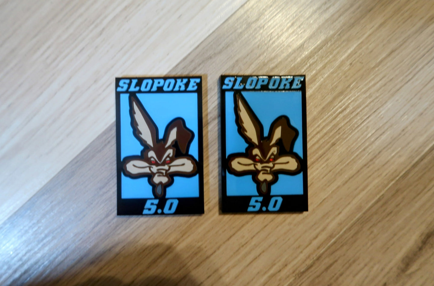 Coyote trunk/deck lid badge. Includes 1.