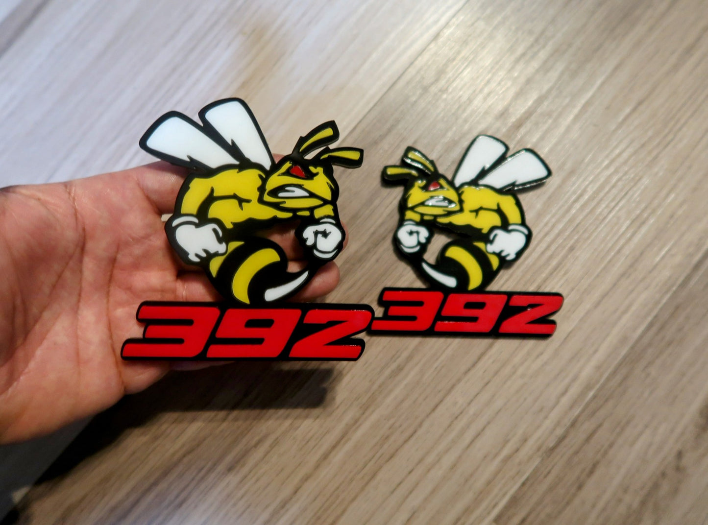 Super Hornet Fender badges. Includes 2.