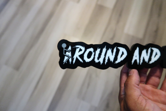 F Around and find out/DP combo badge