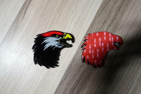 Hawk Car Badges x2