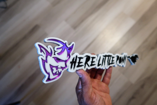 Here Little Pony Badge